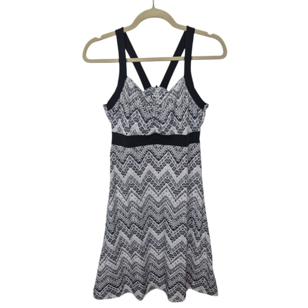 Prana Dress Womens Medium Tank Dress Stretch Beach Hiking Outdoor Travel